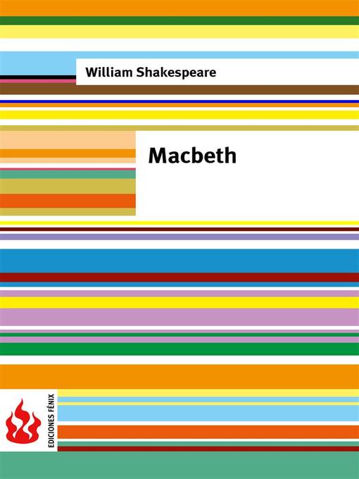 Title details for Macbeth (low cost). Edición limitada by William Shakespeare - Available